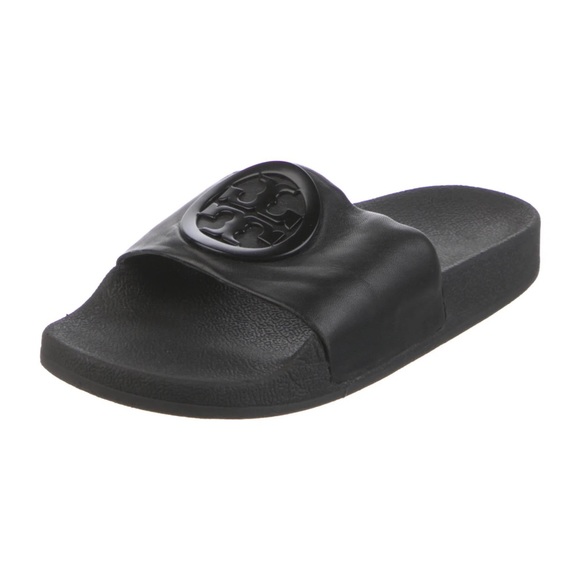 Tory Burch leather slides 36 - Picture 1 of 2
